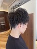《男性限定》清潔感UP◎シャンプー+ブロー+スタイリング仕上げ！