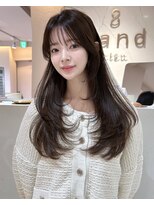 サンドイエナ 横浜店(sand yena)&nbsp;暗めカラー／髪質改善/マロンベージュ/くすみベージュ/横浜駅