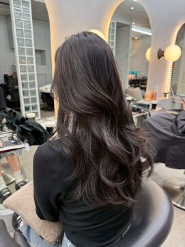 ロンドリゼル 札幌(Lond RiseL) オリーブグレー/ブリーチなし/マロンベージュ/黒髪/小顔/札幌