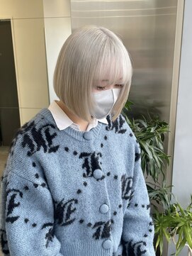 ゴウトゥデイシェアサロン 町田店(GO TODAY SHAiRE SALON) ホワイトベージュカラー♪