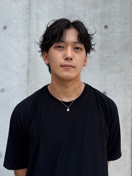 ラパンセヴェールメンズ 栄(LA PENSEE VERT MEN'S) シャドウニュアンスパーマ