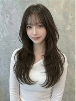 アース 飯能店(EARTH)&nbsp;韓国くびれヘア ヨシンモリ 髪質改善 艶髪 黒髪 透明感カラー