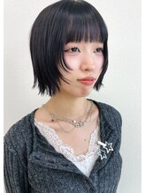 ブラウン(Brown)&nbsp;ボブレイヤー×ラベンダーカラー