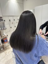 ケンジ 平塚 アネッタ(KENJE annetta)&nbsp;艶髪ストレート　髪質改善カラー　髪質改善トリートメント