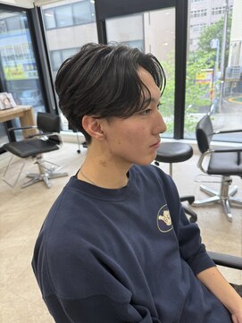ハイプ 名古屋伏見(HYPE) センターパート×ニュアンスパーマ