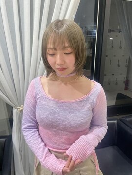 ケンジサナンド(KENJE Sanando) 柔らかハイトーンで抜け感up