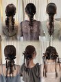 タップ(TAP)&nbsp;各イベントのヘアアレンジはお任せください！