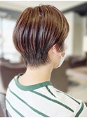#耳かけショート#白髪ぼかし#金沢文庫FLOOR八木
