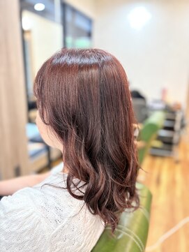 ニコワ(nicowa) カット＋ノーマルカラー＋３stepトリートメント
