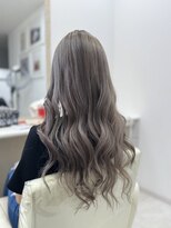 ルシード スタイル リコット(Lucido Style Ricotto)&nbsp;夏色透明感ミルクティーベージュブリーチダブルカラー髪質改善