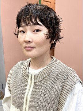 イギー(igggy) マッシュショート パーマ ショートパーマ デジタルパーマ