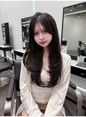 【ブルーブラック×顔周りヘア】韓国/韓国ヘア/横浜/横浜駅/学割