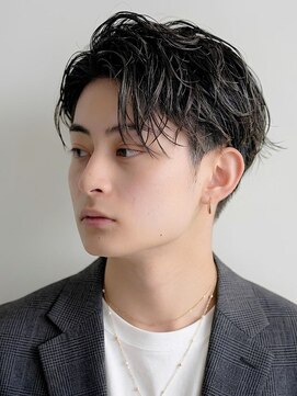 ブロッサム 東武練馬店(Blossom) メンズパーマ韓国風マッシュニュアンスパーマダウンパーマ