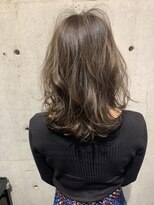 オーク たまプラーザ(OAK) アッシュグレージュマニッシュロブ【OAKたまプラーザ/髪質改善】