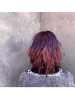 シェリール(CHERiR)&nbsp;ラベンダーピンクグラデーション☆ブリーチ2～3回以上