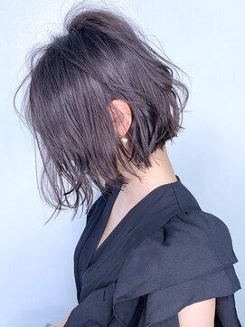 ラウンジ モリオ イケブクロ(Lounge MORIO Ikebukuro) 【morio池袋】大人かわいい丸みのあるワンレングスボブ♪