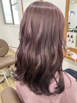 アンダーバーホワイト 南海難波店(_WHITE) 韓国風ピンクグレージュ☆