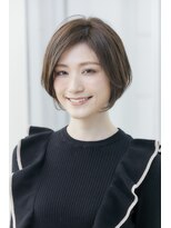 大人ショートボブ！！切りたてスタイル！！