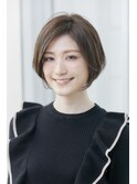 大人ショートボブ!!切りたてスタイル!!