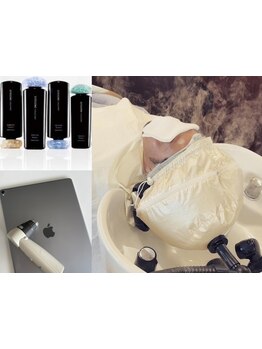 【有資格者在籍】プロによる極上のヘッドスパ×寛げる半個室空間◇頭皮診断で今の状態が分かるのもポイント