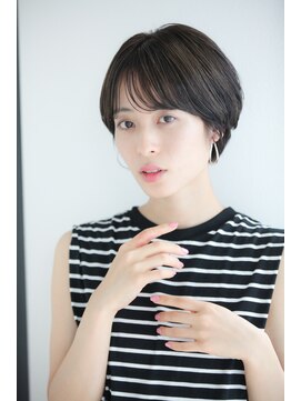 ハチ(hachi) ミニボブ/ボブレイヤー/マッシュショート/プラチナカラー