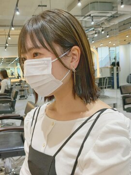 サロンドミルク 新百合ヶ丘店(salon de MiLK) 《五月女　お客様スタイル》後毛で小顔効果◎
