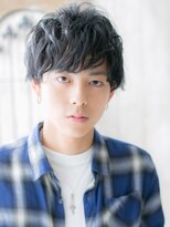 ダンディ館アダム 戸頭店&nbsp;セミウエットくせ毛風ニュアンス束感こなれマッシュE戸頭