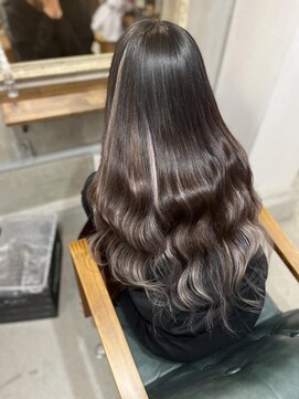 ルフレ 新宿本店1st(Reflet) バレイヤージュ風