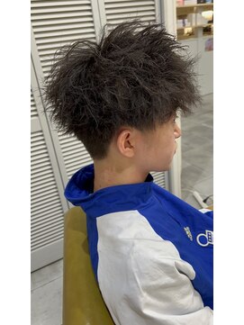 シアン 立川店(Shian) 刈り上げマッシュ×ツイストスパイラルパーマ