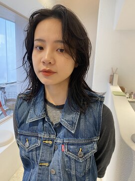 ナリー 河原町(Nary) カジュアル×ミディアムレイヤー