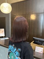 アールトゥーヘアー(art To Hair)&nbsp;レッドピンクカラー/艶カラー/韓国ヘア