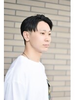 エンドレスウィズユー(ENDLESS WITH YOU)&nbsp;２ブロアップバングのセンターパート【メンズカット】