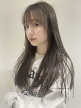 ウル 岡山駅店(ULu.) グレージュカラー 透明感カラー製質改善韓国　岡山髪質改善