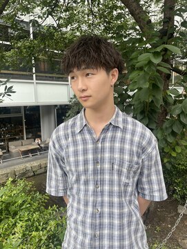 ビビディ バビディ ブー 河原町三条店(Bibbidi.bobbidi.boo) メンズ短髪ショートパーマ