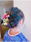 成人式ヘアセット