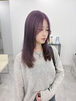 ブラウン(Brown)&nbsp;#haru この秋オーダー数no.1！暖色パープルカラー