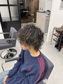 ブリーチ 旭川大町店(BLEACHi)&nbsp;Men'sカット+ツイストスパイラルパーマ14500円~