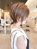 【人気No.2】似合わせカット+カラー +ハホニコTR ￥11000 /ショート