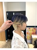 コンパクトショート×デザインカラーstylist聖斗