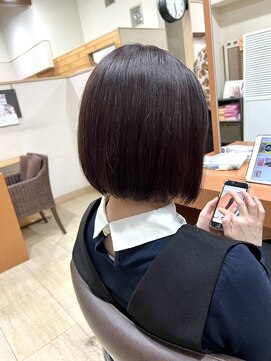 リノアバイフェリア(LINO’A by felia) 大人かわいいまとまるボブ◎/静岡／葵区/北安東