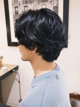 ボコカ(bococa) 【macana指名】メンズボブパーマ 大人渋髪 毛流れ