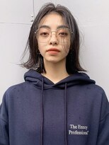 ミンクス 原宿店(MINX) 【MINX原宿表参道】リラックスロブ　前髪なしボブ　