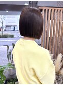 パツッとミニボブ / ブラウンカラー