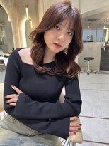 アンフィニー 仙台(ANFINI)&nbsp;仙台髪質改善縮毛矯正韓国レイヤーカット前髪ワイドバング顔周り