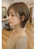 みねスタイル♪ 似合わせ ショート ボブ 30代 40代 小顔 新宿