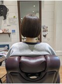 パッツンボブスタイル