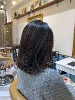 ロンドアベニール 北千住(Lond avenir)&nbsp;髪質改善縮毛矯正レイヤーカット顔周り前髪韓国ミニウルフ北千住