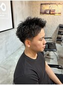 刈り上げありスパイキーショート