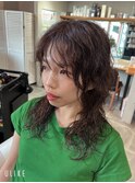 デジタルパーマ　ウェーブスタイル