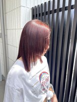 エンヴィ(ENV)&nbsp;ミディアムレイヤー/レイヤーカット/オレンジブラウン